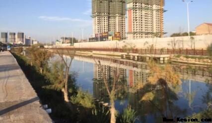 長(zhǎng)治三河一渠項(xiàng)目施工現(xiàn)場(chǎng)